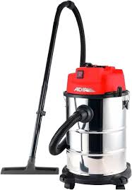 ASPIRADORA DE ACERO INOXIDABLE SOLIDO Y LIQUIDO 30 LTS