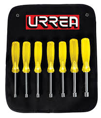 9230M Juego de 7 destornilladores ámbar de caja métricos Urrea 