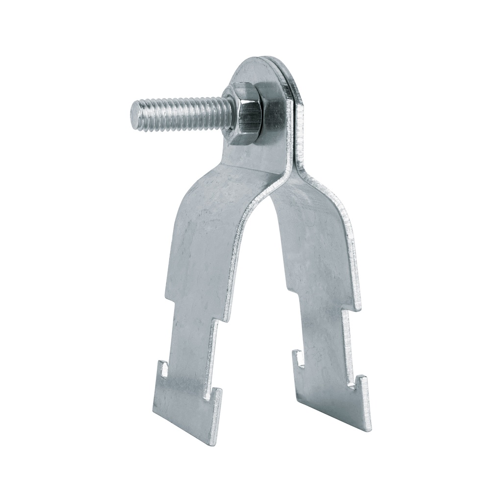 Abrazadera para perfil monocanal de 1', VOLTECK PU-1A