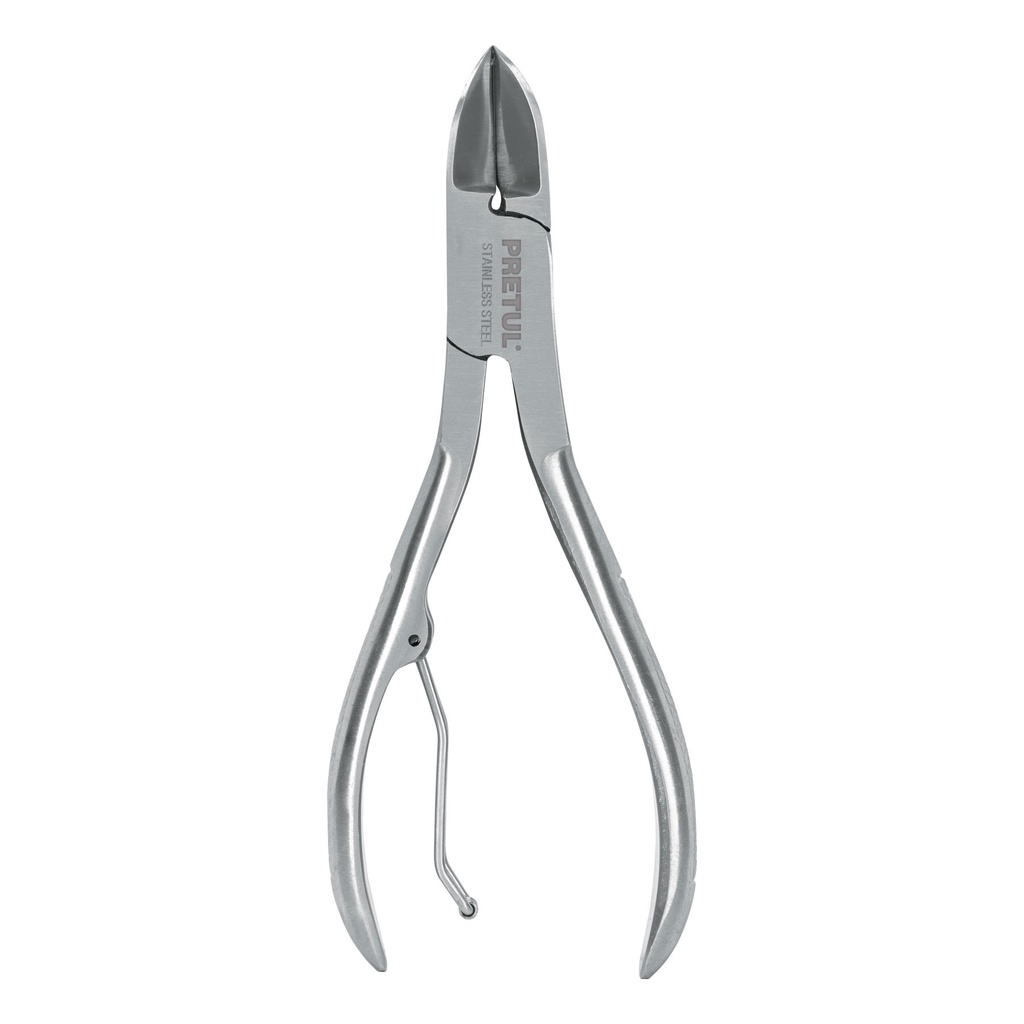 Alicate 5' de acero inoxidable para uñas, Pretul TP-8322-5