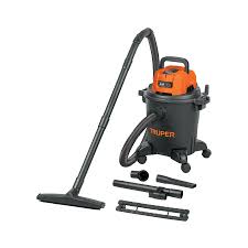 Aspiradora de sólidos y líquidos, 4 gal, plástica, negra ASP-04N