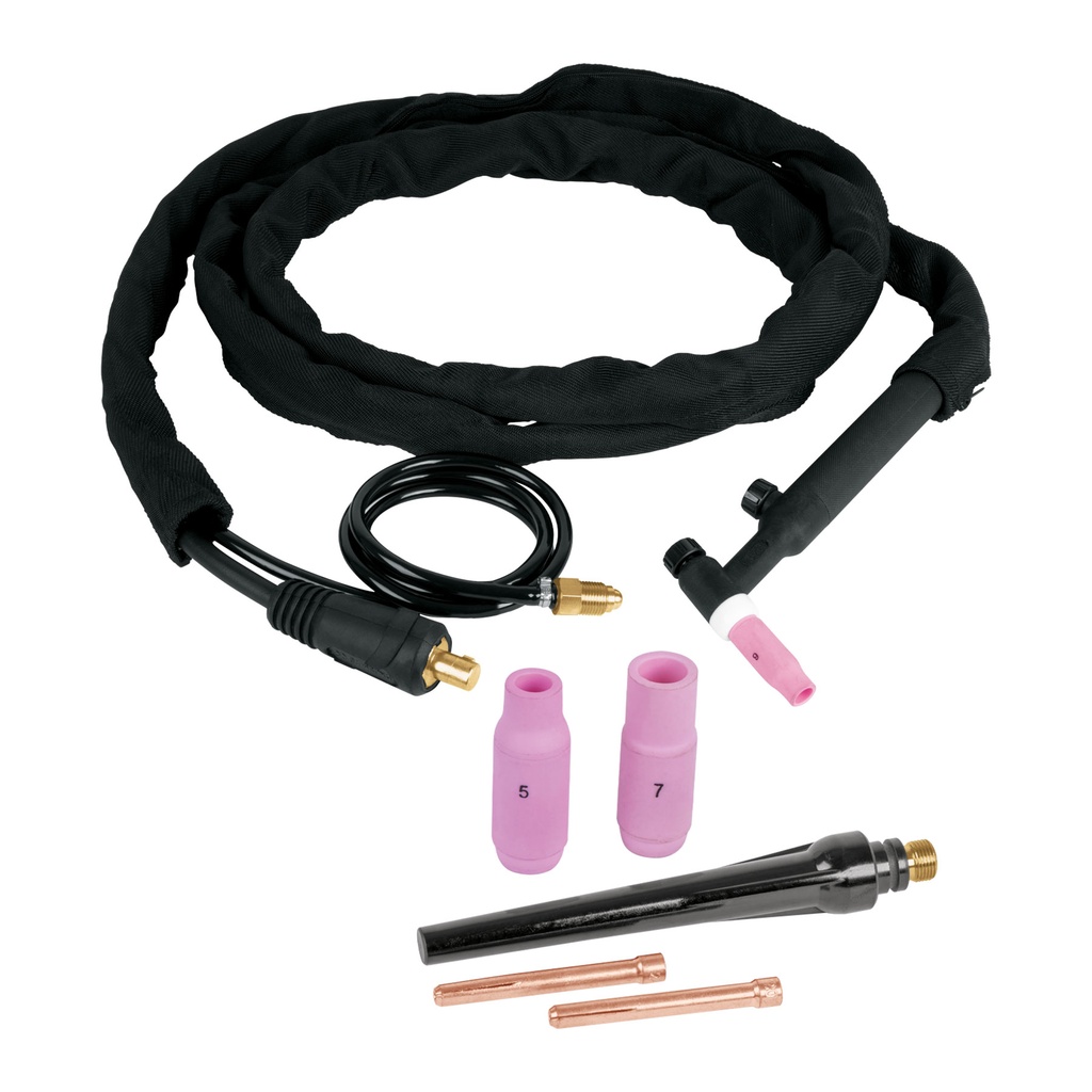 Antorcha para proceso TIG c/conector 1/2' y para gas, EXPERT AN-GRUPO1