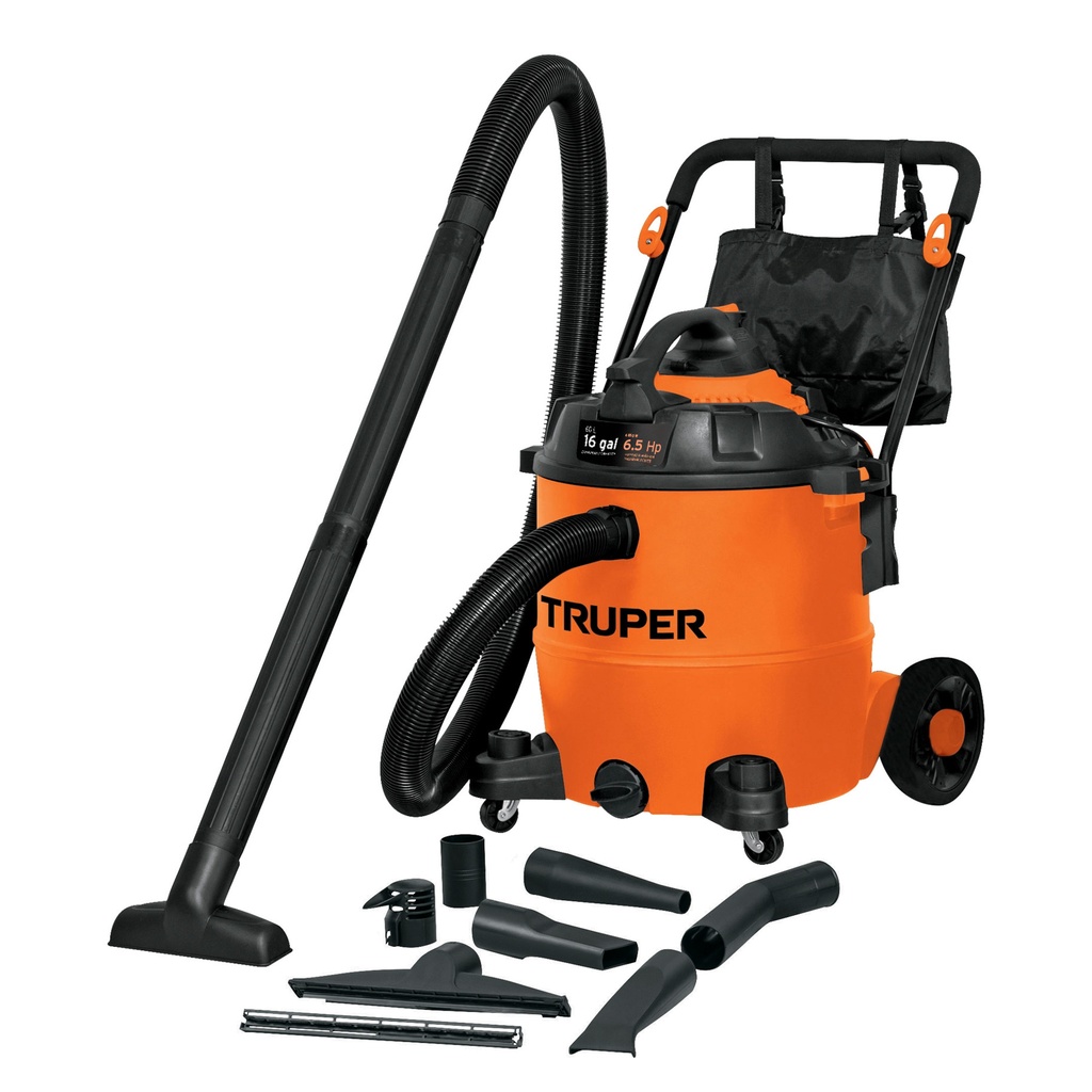 Aspiradora sólidos y líquidos, 16 gal, soplador desmontable ASP-16S