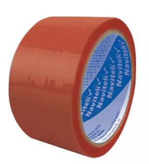 AD67- CINTA ADHESIVA DE 2"X100m COLOR ROJA