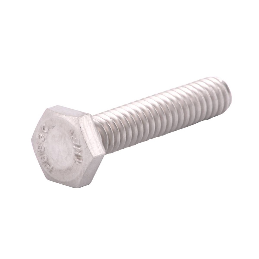 602766-TORNILLO 1/4" X 2" HEXAGONAL AC INOX.