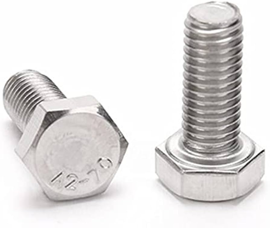  Hexagonales INOX de M5 x 12 mm