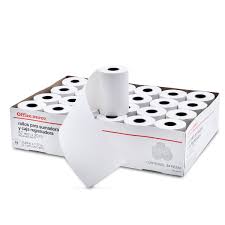 21801 ROLLOS DE PAPEL TERMICO PARA IMPRESORA PUNTO DE VENTA OFFICE DEPOT 21801 BLANCO EMPAQUE CON 3 PZA 