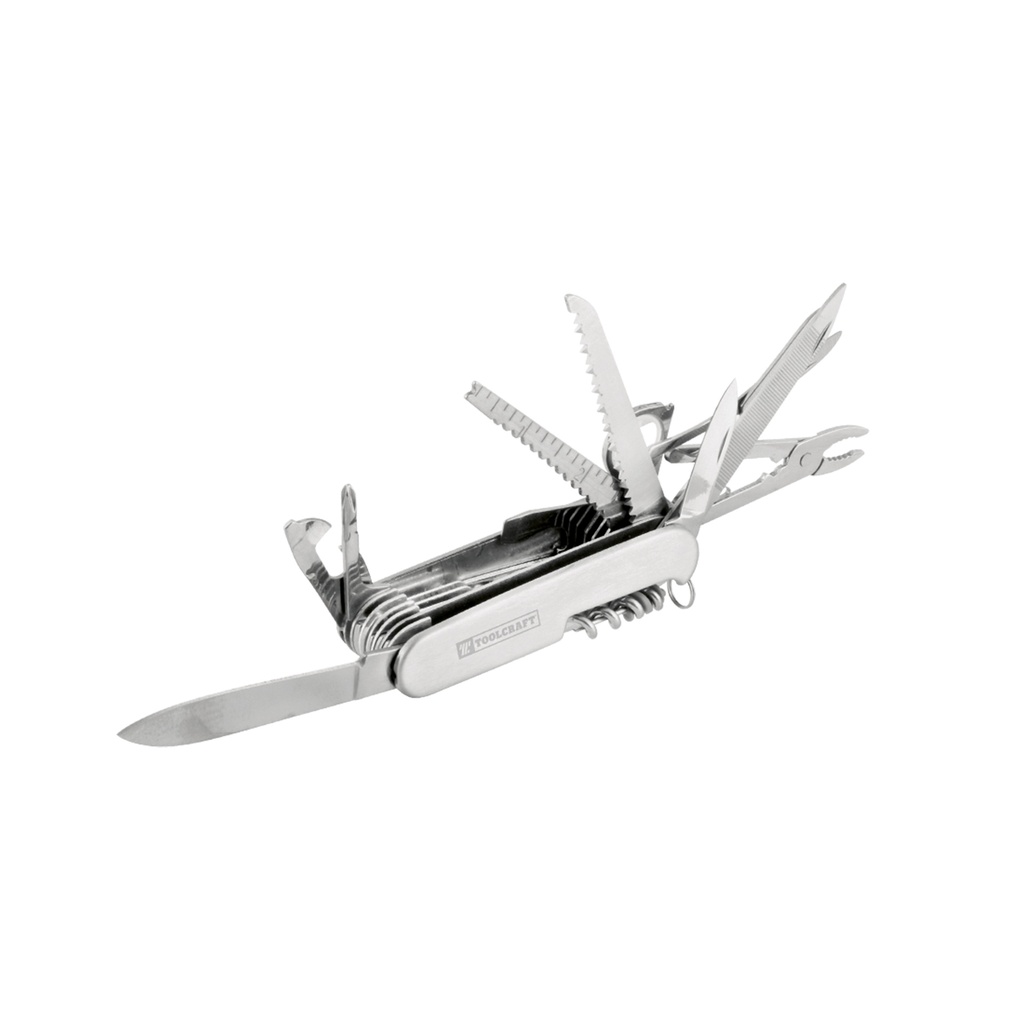 NAVAJA TIPO SUIZA 21 EN 1 ACERO INOXIDABLE