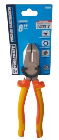 PINZA DE ELECTRICISTA 8" RESISTENTE A 1000V