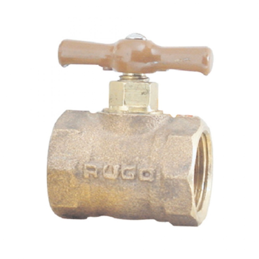 19MM.LLAVE DE PASO SIN PULIR