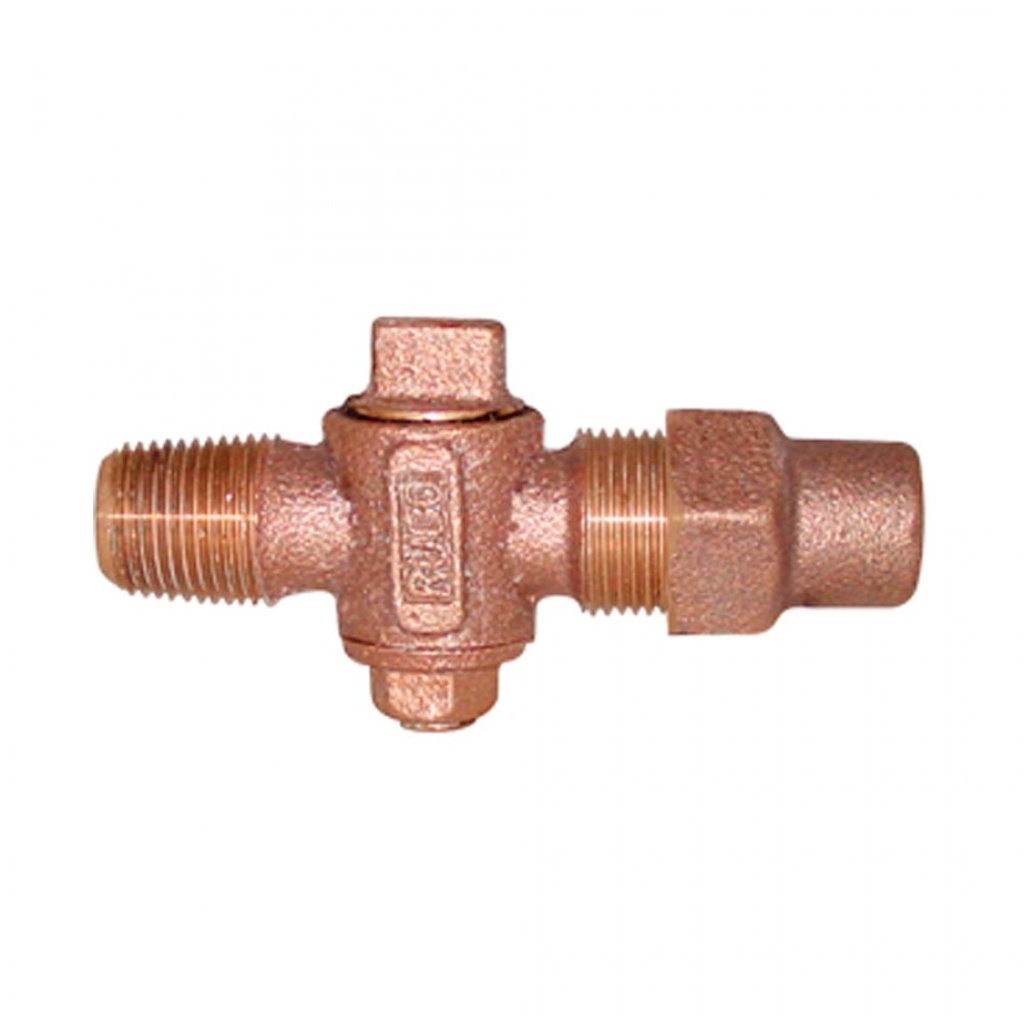 13MM. VALVULA INSERCION TUBO D/COBRE