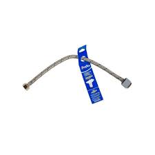 ALIMENTADOR FLEXIBLE 1/2X1/2X40 TCA. METÁLICA PIVOTE AC. INOXIDABLE