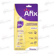 AFIX ADH.CPVC AMAR.  60ml.TUBO
