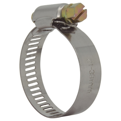 [14ABRAZA155YO] ABRAZADERA SIN-FIN INOX. 1 1/2" 19-