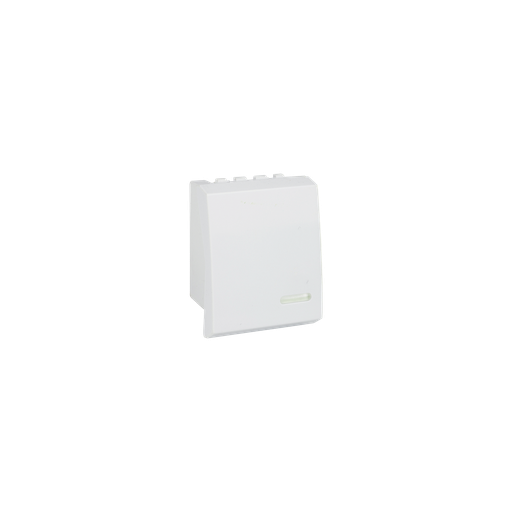 [8840400] APAGADOR SENCILLO BLANCO 36 mm
