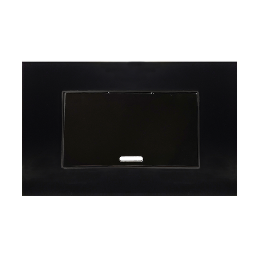 [8843911] APAGADOR ESCALERA CON PLACA DE ACRILICO NEGRO 72MM 250V~ 10A