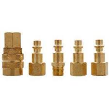 [680] ACOPLADOR RAPIDO 5 PZAS LATON