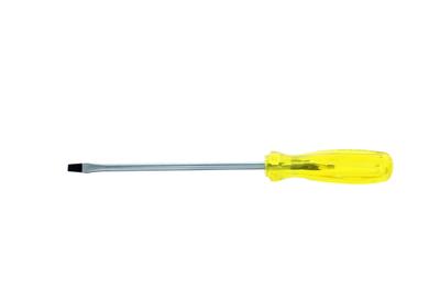 [9616] 9616 Destornillador ámbar barra redonda punta plana 1/4″x6 Urrea 