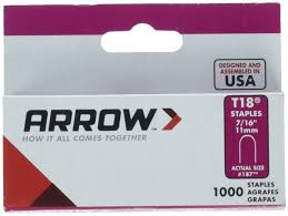 [187] Arrow Grapa T18 7/16" PK1000