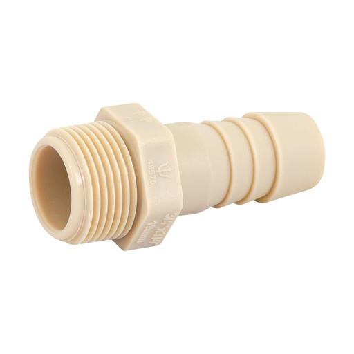 [48575] Adaptador inserción rosca exterior de 3/4' x 3/4', Foset CM-613