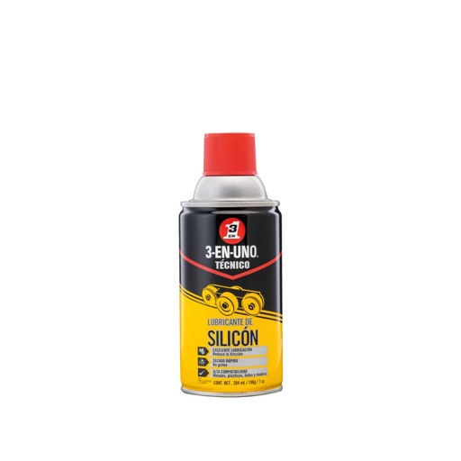 [WD-520375] 3-EN-UNO TECNICO LUBRICANTE DE SILICON 7OZ