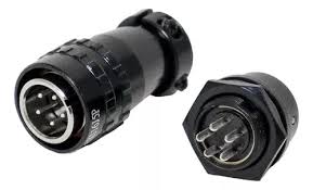 [Z-65675] ANPHENOL DE 5 PINES HEMBRA/MACHO PARA ANTORCHA CON CARRETE