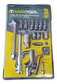 [WF0149] ACCESORIOS NEUMATICO JUEGO 17 PIEZAS