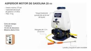 [TC5343] ASPERSOR MOTOR GASOLINA 25LTS