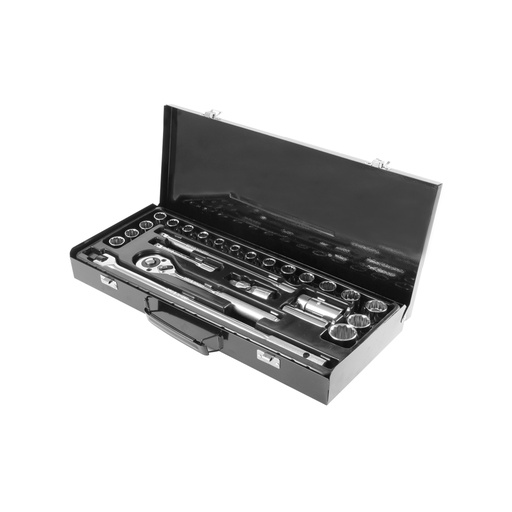 [TC0261] DADOS 1/2" MIXTO JUEGO 26 PIEZAS