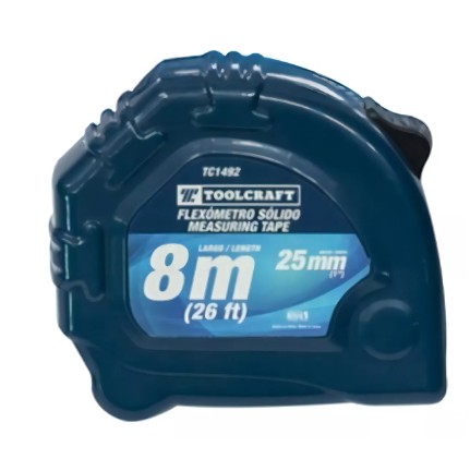 [TC1492] FLEXOMETRO SÓLIDO 8MX25MM(1")