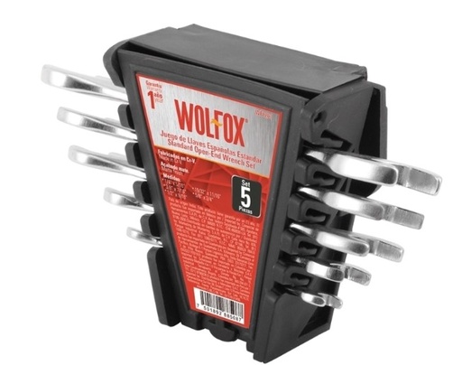 [WF0204] LLAVES ESPAÑOLAS MILIMETRICAS JUEGO 5 PIEZAS