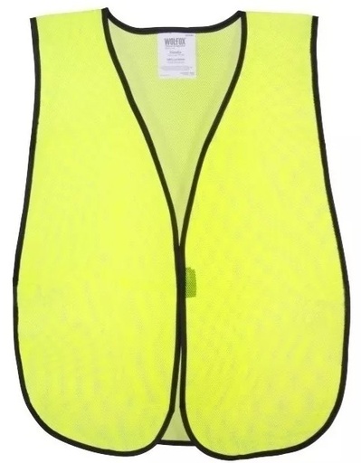 [WF0284] CHALECO DE MALLA SEGURIDAD AMARILLO