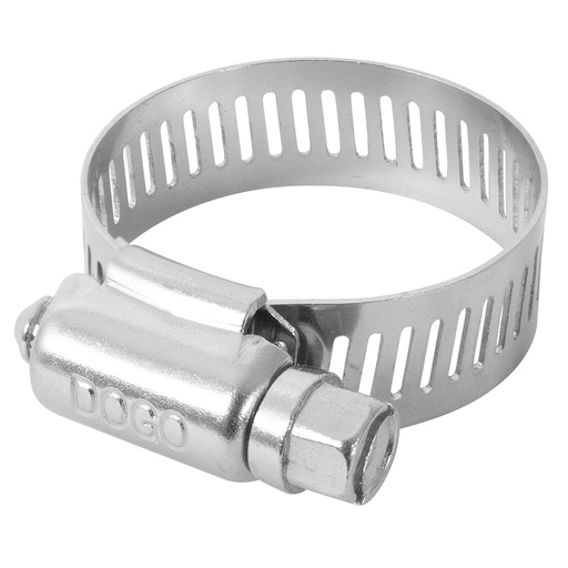 [JM6012] ABRAZADERA SINFÍN # 12 ACERO INOXIDABLE