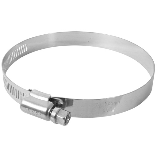 [JM6060] ABRAZADERA SINFÍN # 60 ACERO INOXIDABLE