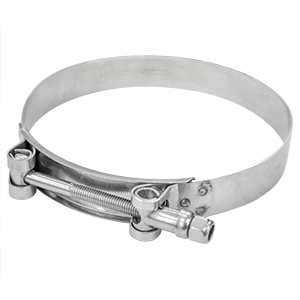 [JM6214] ABRAZADERA T-BOLT 114-122mm ACERO INOX.