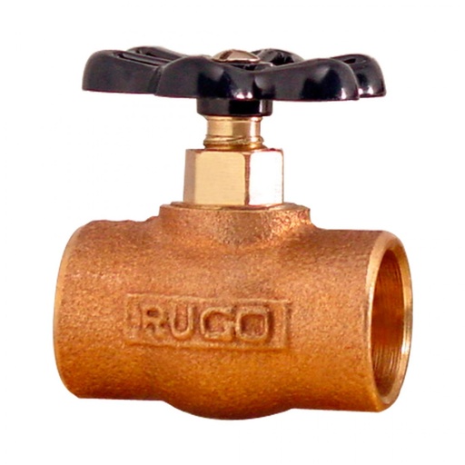 [74A] 13MM.VALVULA GLOBO P/COBRE .ECO.