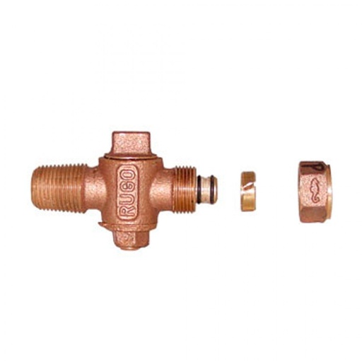 [81P 19] 3/4" VALV.INSERCION MACHO P/TUBO DE PLASTICO