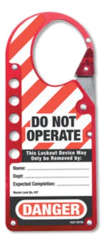 [ML195, 427RED] 427RED ALDABA SAFETY TARJETA BLOQUEO