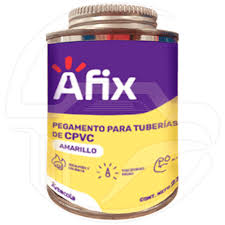 [0615-0008   5400038] AFIX ADH.CPVC AMAR. 236ml.