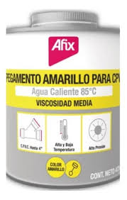 [0615-0009   5400039] AFIX ADH.CPVC AMAR. 473ml.