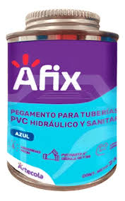 [0616-0034   5400041] AFIX ADH.PVC WET AZUL   118ml.