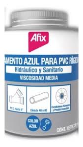 [0616-0036   5400043] AFIX ADH.PVC WET AZUL   473ml.